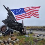 Flag replaced, graffiti removed. July 22 2025