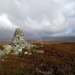 Cam Scriob summit cairn