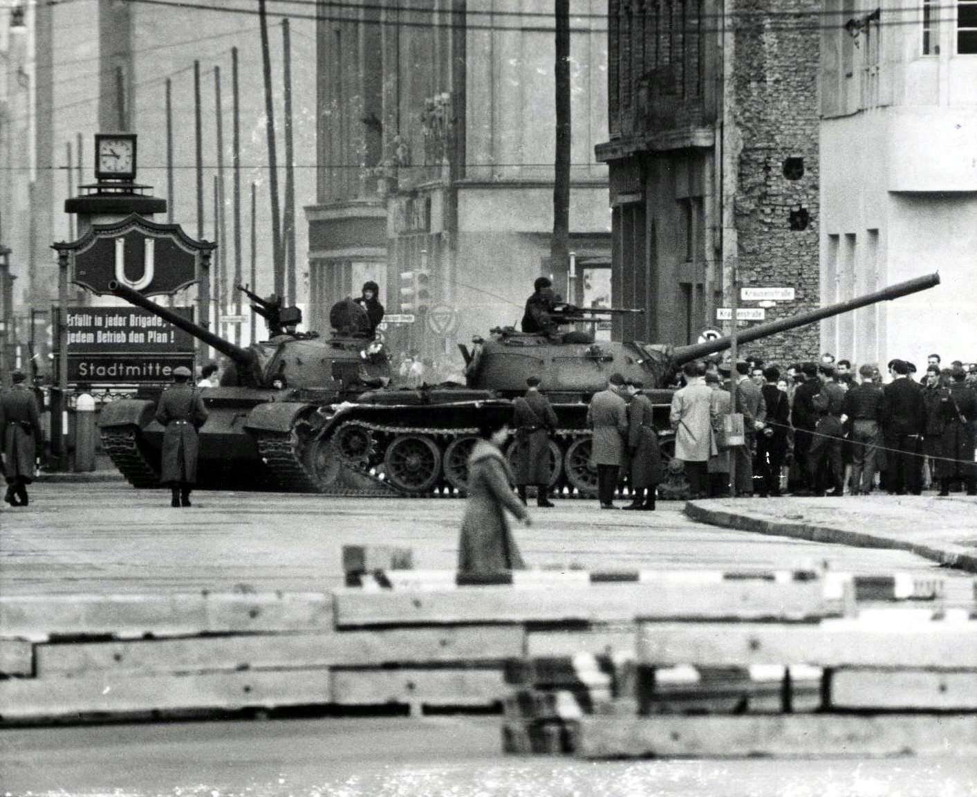 Танки в Берлине 1961